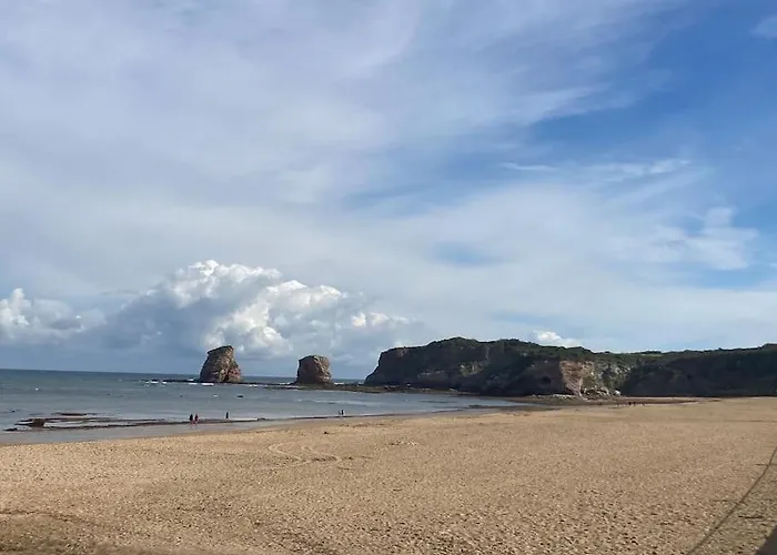 Hendaye Plage Charmant Studio 2Pers Avec Grande Terrasse Vue Mer