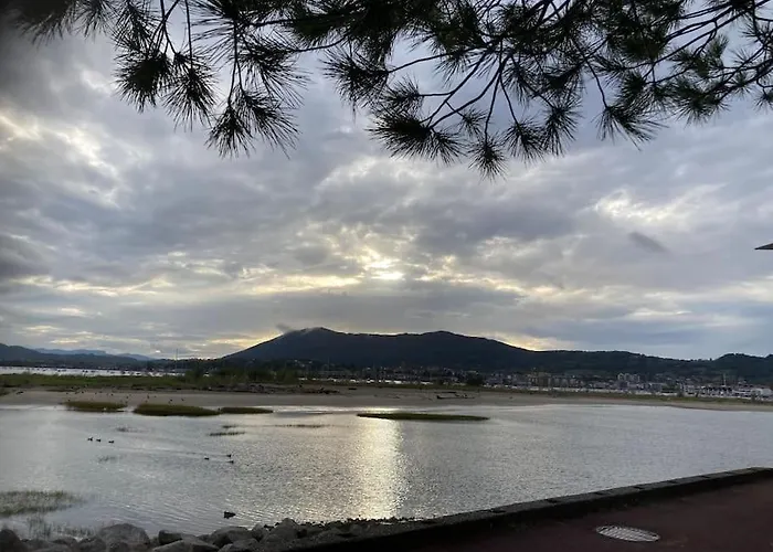 Hendaye Plage Charmant Studio 2Pers Avec Grande Terrasse Vue Mer